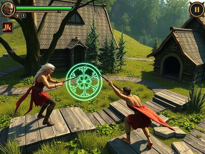 Arcane Fennel Fight gameplay screenshot showing players using fennel magic